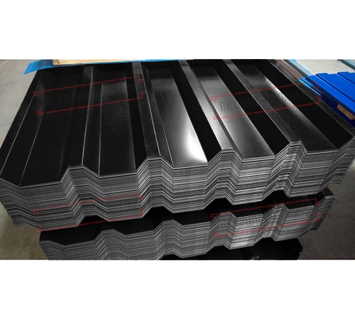 Профилированный лист С44-1000 Викинг E RAL9005-0.5