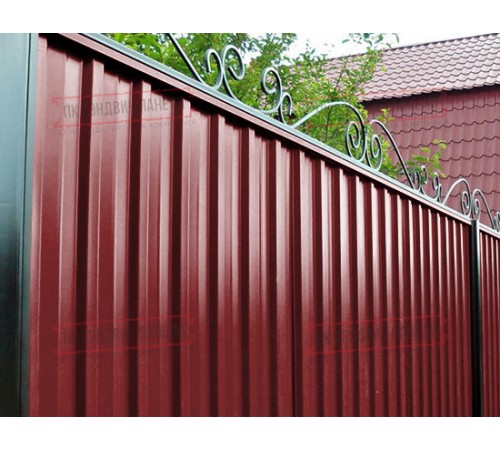 Профилированный лист С-15-1190-0.5 (с гранью) (Rooftop Matte) RAL 3011