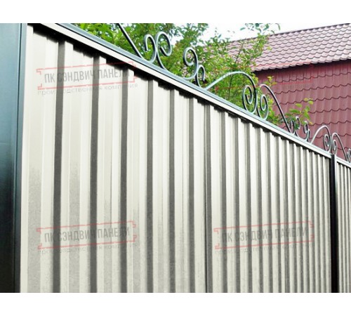 Профилированный лист С-15-1190-0.5 (с гранью) (Rooftop Matte) RAL 9003