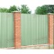 Профилированный лист C21х1000 Norman RAL6019-0.5