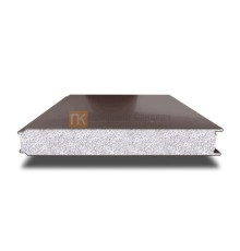 Сэндвич панели гладкие с пенополистиролом, ширина 1200 мм, толщина 50 мм, 0.5/0.5, RAL8017