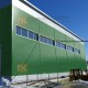 Сэндвич панели гладкие с пенополиизоциануратом, ширина 1000 мм, толщина 100 мм, 0.5/0.5, RAL6002