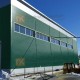 Сэндвич панели гладкие с пенополиуретаном, ширина 1000 мм, толщина 80 мм, 0.5/0.5, RAL6005