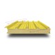 Сэндвич панели кровельные с пенополиуретаном, ширина 1200 мм, толщина 30 мм, 0.5/0.5, RAL1018