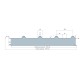 Сэндвич панели кровельные с пенополиуретаном, ширина 1000 мм, толщина 20 мм, 0.5/0.5, дуб