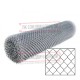Сетка рабица оцинкованная 2,0x10 м, ячейка 50x50x2,0