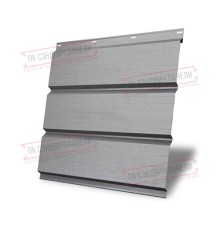 Софит металлический без перфорации 0,45 Print Elite с пленкой Milky Wood