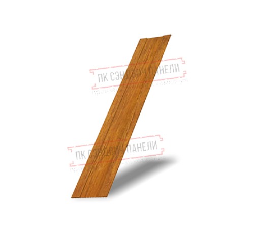 Крепежная планка жалюзи Milan,Tokyo 0,45 Print-Double Elite Golden Wood