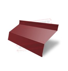 Ламель жалюзи Milan 0,45 PE с пленкой RAL 3011 коричнево-красный
