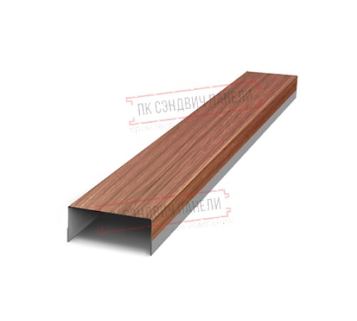 Крепежная планка верхняя Texas 0,45 Print Elite Honey Wood