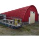 Профнастил H112ПГ-1.2, для бескаркасных ангаров, Полиэстер RAL 3003