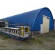 Профнастил H112ПГ-1.2, для бескаркасных ангаров, Полиэстер RAL 5005