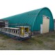 Профнастил H112ПГ-1.2, для бескаркасных ангаров, Полиэстер RAL 5021