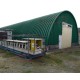Профнастил H112ПГ-1.2, для бескаркасных ангаров, Полиэстер RAL 6005