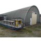 Профнастил H112ПГ-0.75, для бескаркасных ангаров, Полиэстер RAL 7005