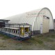 Профнастил H112ПГ-0.75, для бескаркасных ангаров, Полиэстер RAL 9002