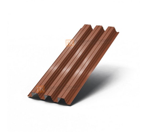 Профнастил Н153-840 RAL8004 Полиэстер-0,7